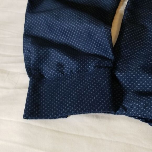 Signature Studio Modern Fit Navy Dress Shirt - Picture 4 of 8